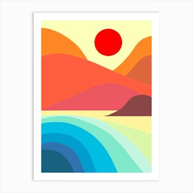 Abstract Landscape Art Print