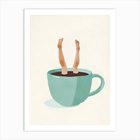 Coffee Cup 5 Art Print