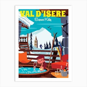 Val D'Isere Art Print