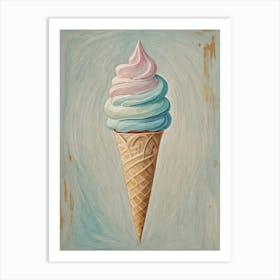 Bubblegum Soft Serve Art Print