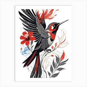 Hummingbird Art Print