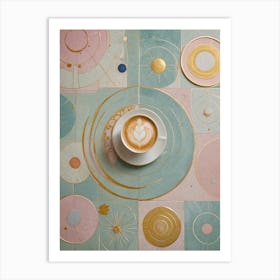 Morning Latte Art Print