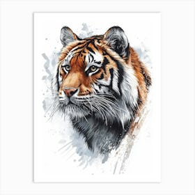 Tiger 2 Art Print