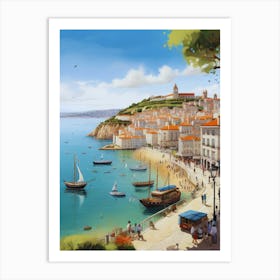 Lisbon..4 Art Print