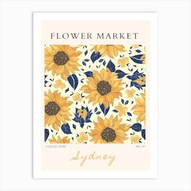 Flower Market 38 Art Print