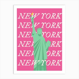 New York Colorful Maximalist Art Print