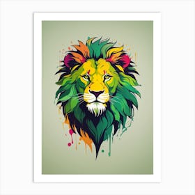 The Lion Art Print