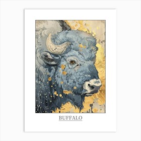 Buffalo Precisionist Illustration 4 Poster Art Print