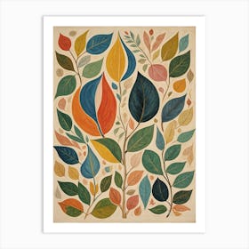 The Leaves Art Print