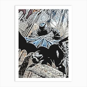 The Batman Comic Art Art Print