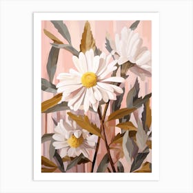 Daisy 3 Flower Painting Art Print