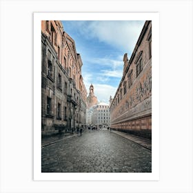 Streets Of Dresden Germany 02 Art Print