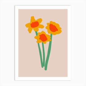 Daffodils 1 Art Print