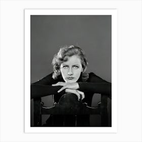 Greta Garbo Film Still Art Print