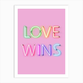 Love Wins Art Print