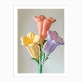 Dreamy Inflatable Flowers Sweet Pea 2 Art Print