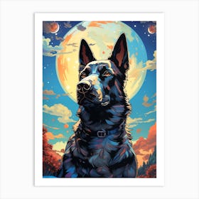 German Shepherd Art Print