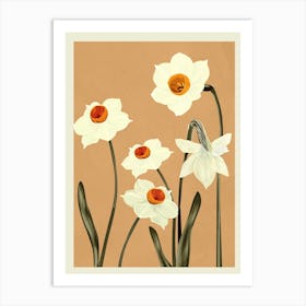 Beautiful Summer Flowers I Art Print