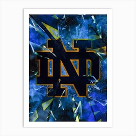 Notre Dame Fighting Irish 1 Art Print