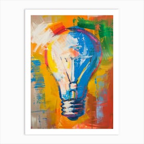 Light Bulb 6 Art Print