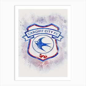 Cardiff City 2 Art Print