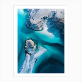 Blue Lagoon In Iceland 1 Art Print