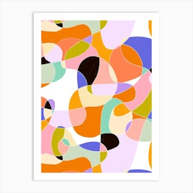 Adventure Abstract Pattern Art Print