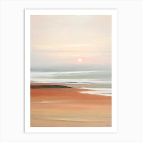 Crantock Beach, Cornwall Neutral 1 Art Print