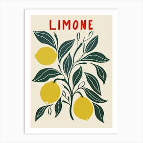 Lemon Tree Art Print