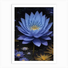 Lotus Flower 4 Art Print