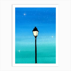 Street Lamp Art Print