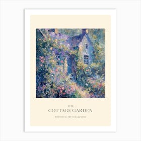 Nature Cottage Garden Poster 10 Art Print