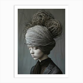 Woman With A Turban Art Print