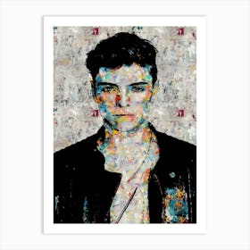 Martin Garrix Abstract Art Print