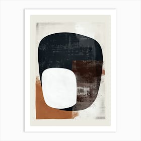 Luang Prabang Stone Park Bauhaus Minimalist Art Print