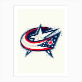 Columbus Blue Jackets Art Print