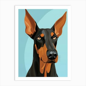 Doberman Pinscher Art Print