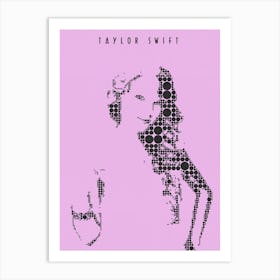 Taylor Swift Minimal Art Print