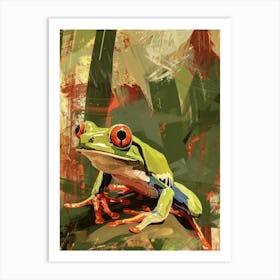 Tree Frog 4 Art Print
