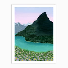 Glacier National Park, USA Art Print