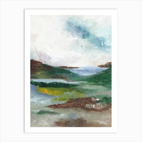 Landscape Of Scotland Art Print