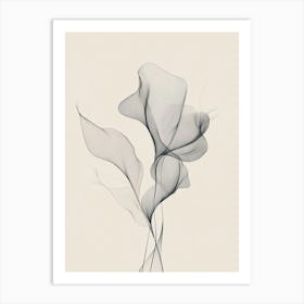 Flowers In The Air Art Print