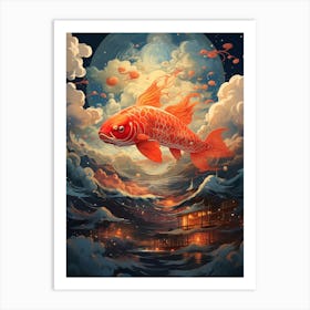 Koi Fish 1 Art Print