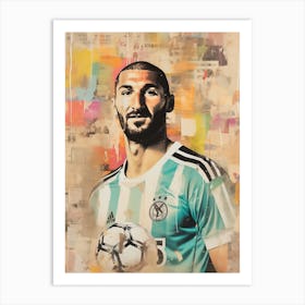 Karim Benzema (2) Art Print