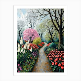 Path In The Park 2 Art Print