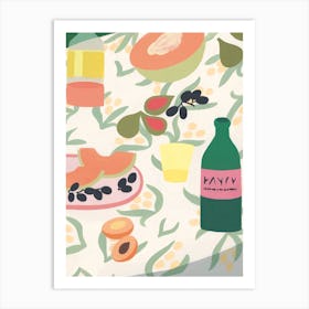 Still Life With Figs Art Print