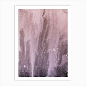 Abstract watercolor black paint background. 49 Art Print