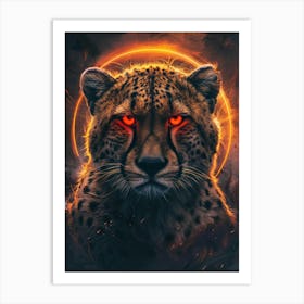 Cheetah 51 Art Print