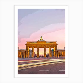 Brandenburg Gate Art Print