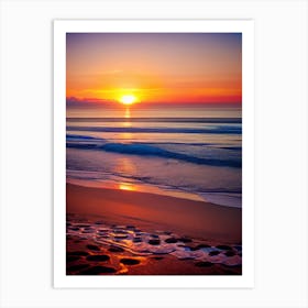 Photograph - Sunrise On The Beach Art Print
